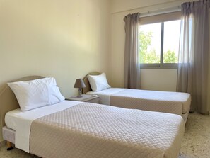 Apartment, 3 Bedrooms, Pool View | 1 bedroom, soundproofing, iron/ironing board, free cribs/infant beds - Himonas Apartments (Pissouri)
