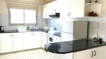 Appartamento, 1 camera da letto | Cucina privata | Frigorifero, microonde, piano cottura, macchina per tè/caffè