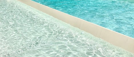 Seasonal outdoor pool