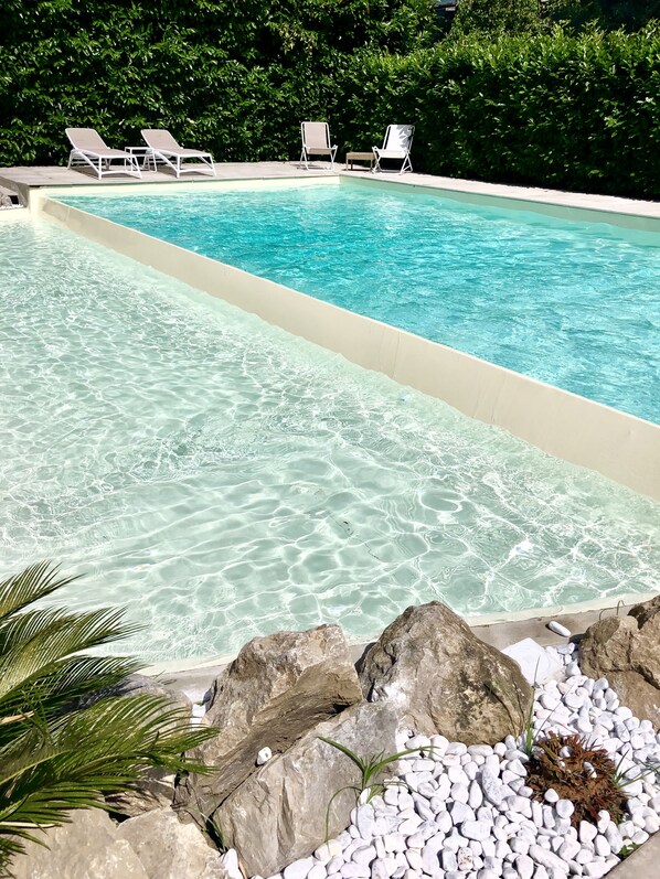 Seasonal outdoor pool