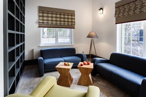 Sala de estar en el lobby