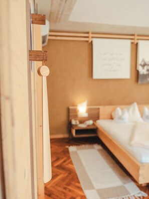 Double Room | Premium bedding, in-room safe, individually decorated - Hotel Villa Freiheim (Merano)