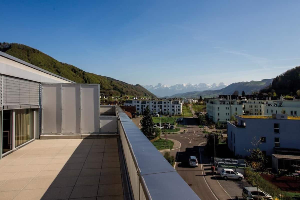Estudio ejecutivo, Terraza (Kitchen) | Vista del balcón
