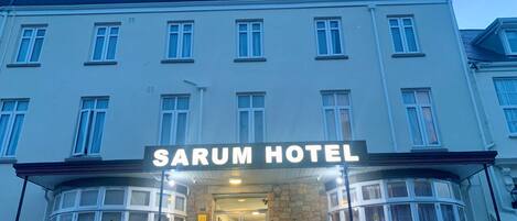 Façade de l’hébergement