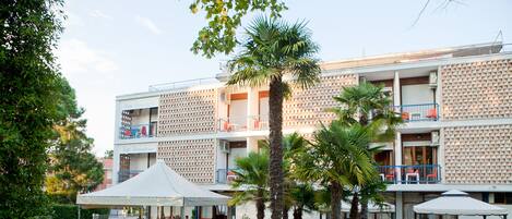 Fassade der Unterkunft