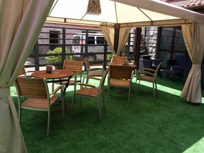 Terrace/patio - Hotel Peña Santa (Onis)