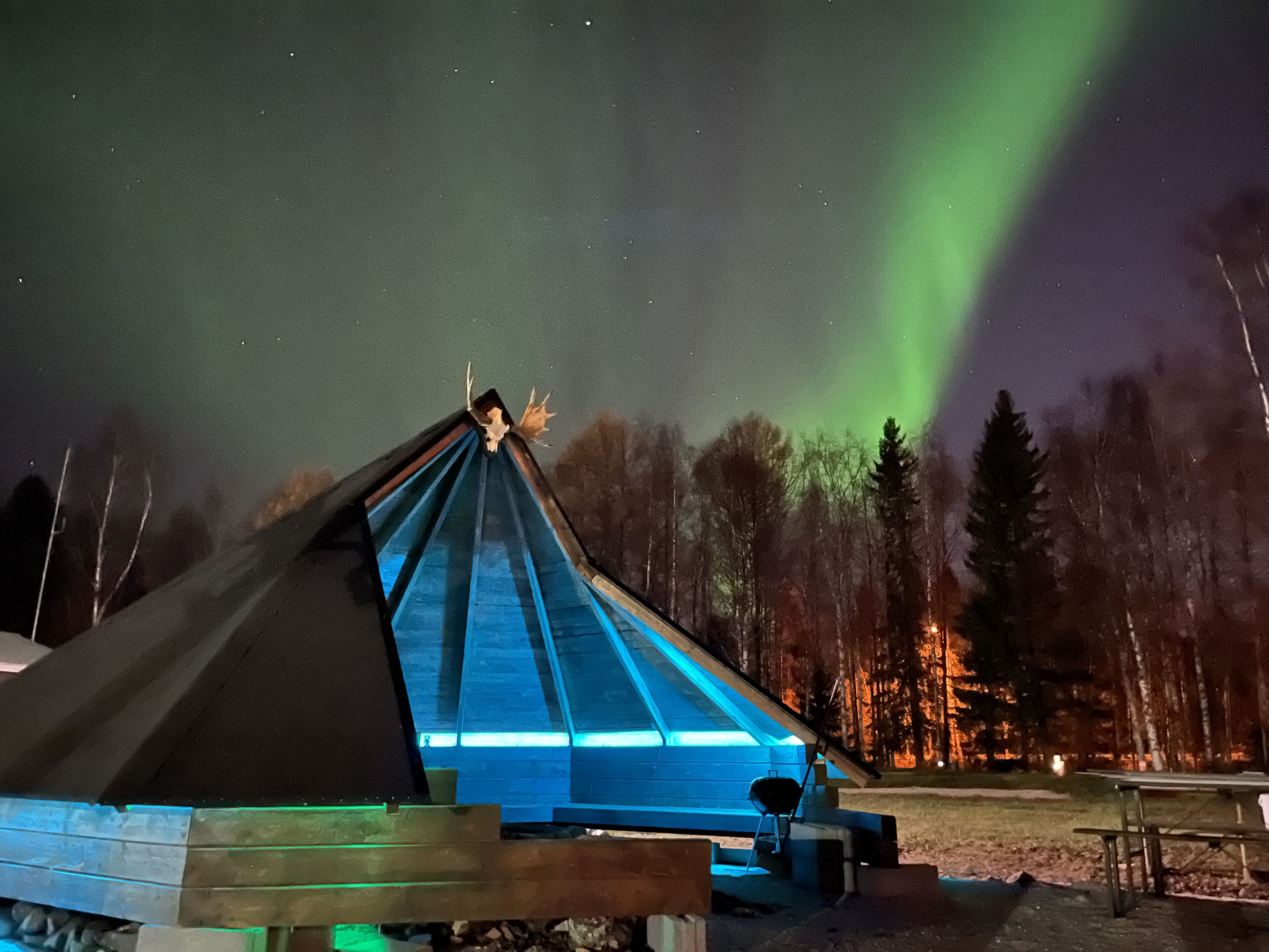 Aire de pique-nique/barbecue