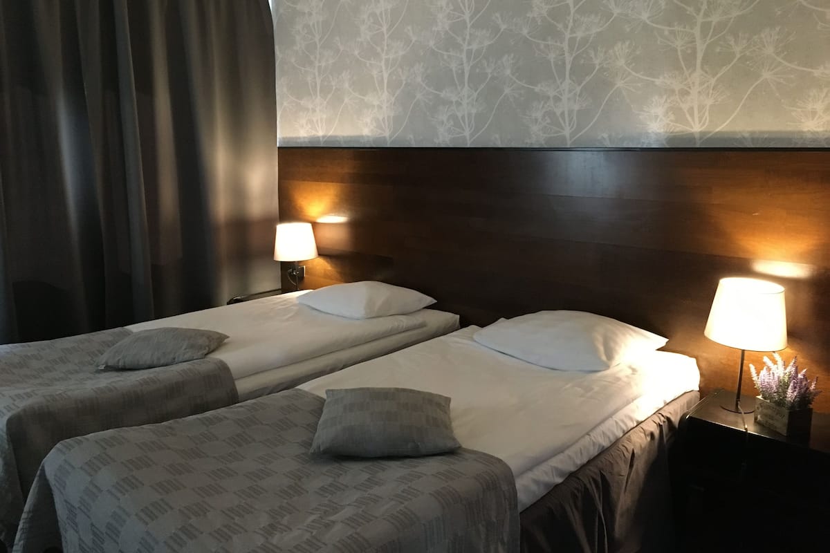 Chambre avec lits jumeaux