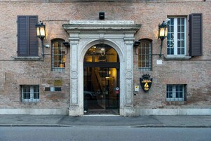 Entrada de la propiedad