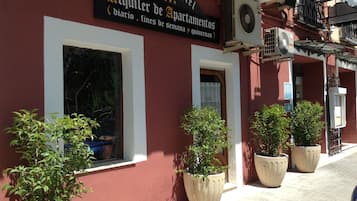 Entrée de l’hébergement
