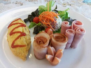 Engelsk frokost hver dag (mot et tillegg)