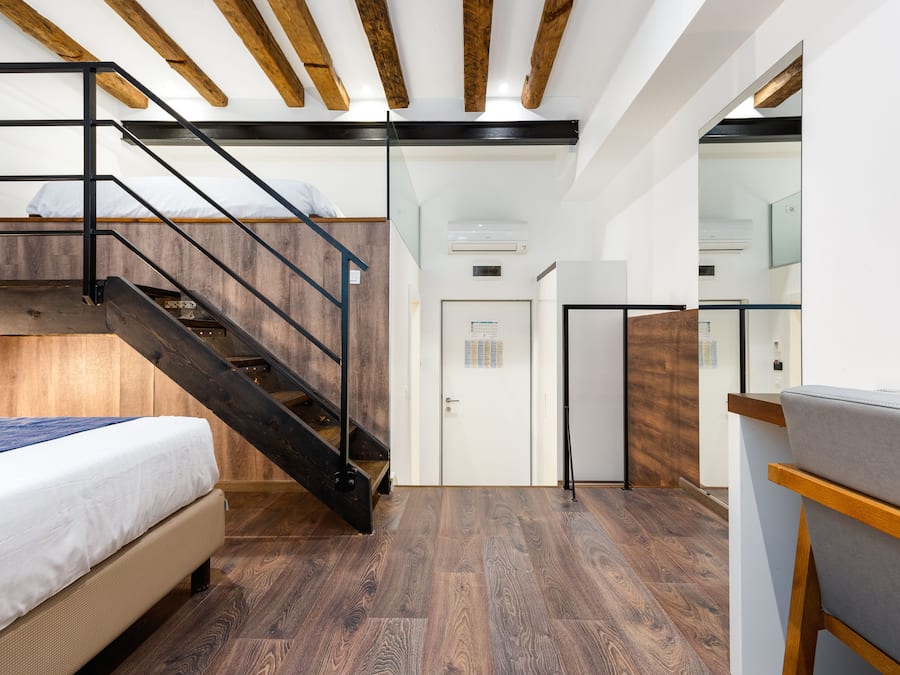 Ropa de cama de alta calidad y minibar