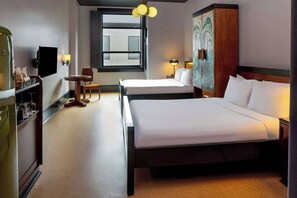 Room, 2 Double Beds | Egyptian cotton sheets, premium bedding, minibar, in-room safe