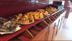 Daily buffet breakfast (EUR 10 per person)