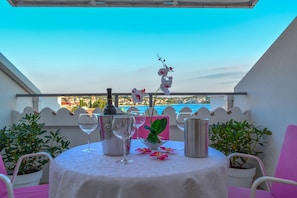 Luxury Penthouse, 2 Bedrooms, Sea View | Terrace/patio