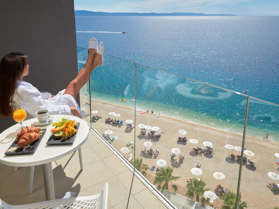 Utsikt fra overnattingsstedet