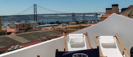 Studio, Flussblick | Terrasse/Patio