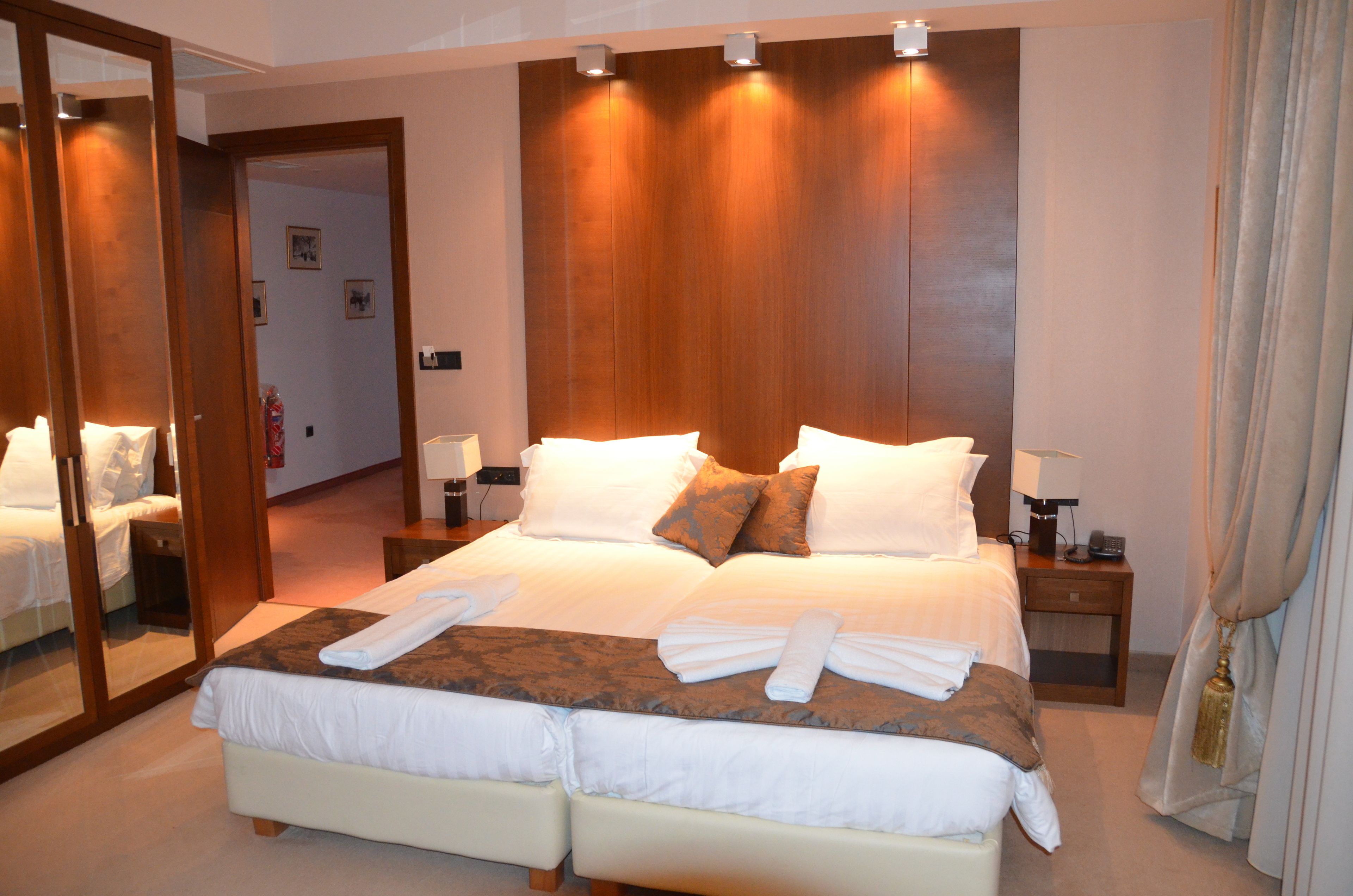 Camera Standard con letto matrimoniale o 2 letti singoli, vista montagna | Biancheria in cotone egiziano, biancheria da letto di alta qualità