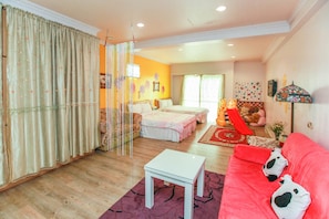 Firemannsrom | Individuelt dekorert, strykejern/-brett og wi-fi (inkludert)