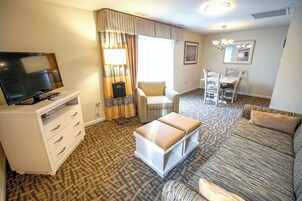 Traditional Condo, 1 Bedroom | Living area | TV