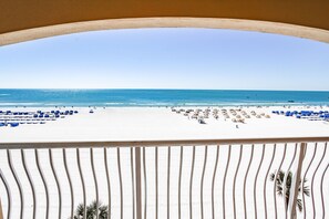 View from room - Coral Reef Beach Resort (St. Pete Beach)