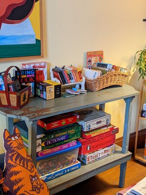 Game room - The One Cat B&B (Brattleboro)
