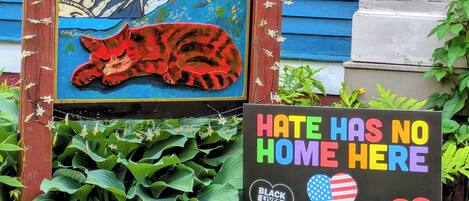 Fachada de la propiedad