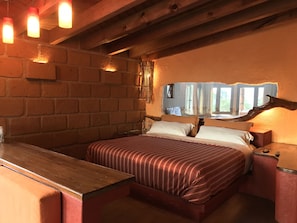 Premium Suite, 1 King Bed, Hot Tub, Lake View | Select Comfort beds, in-room safe, iron/ironing board, free WiFi - Hotel Puesta del Sol (Valle de Bravo)