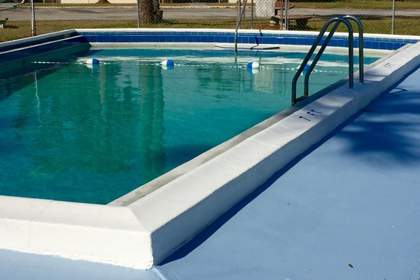 Seasonal outdoor pool