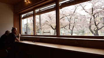 Utsikt fra overnattingsstedet