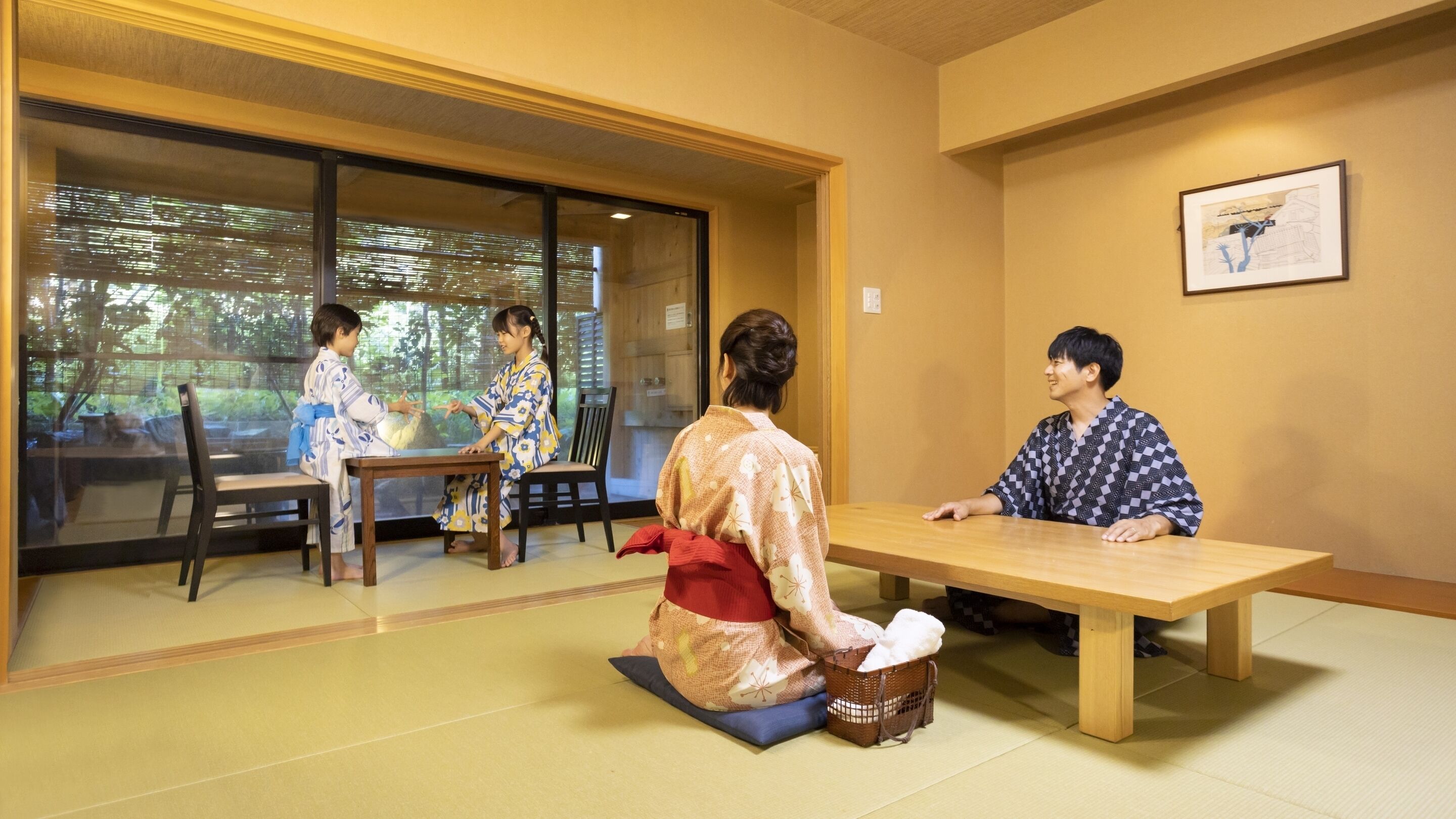 Phòng Superior, không hút thuốc (Japanese Style with Open-air Bath) | Két bảo mật tại phòng, bàn, bàn ủi/dụng cụ ủi quần áo 