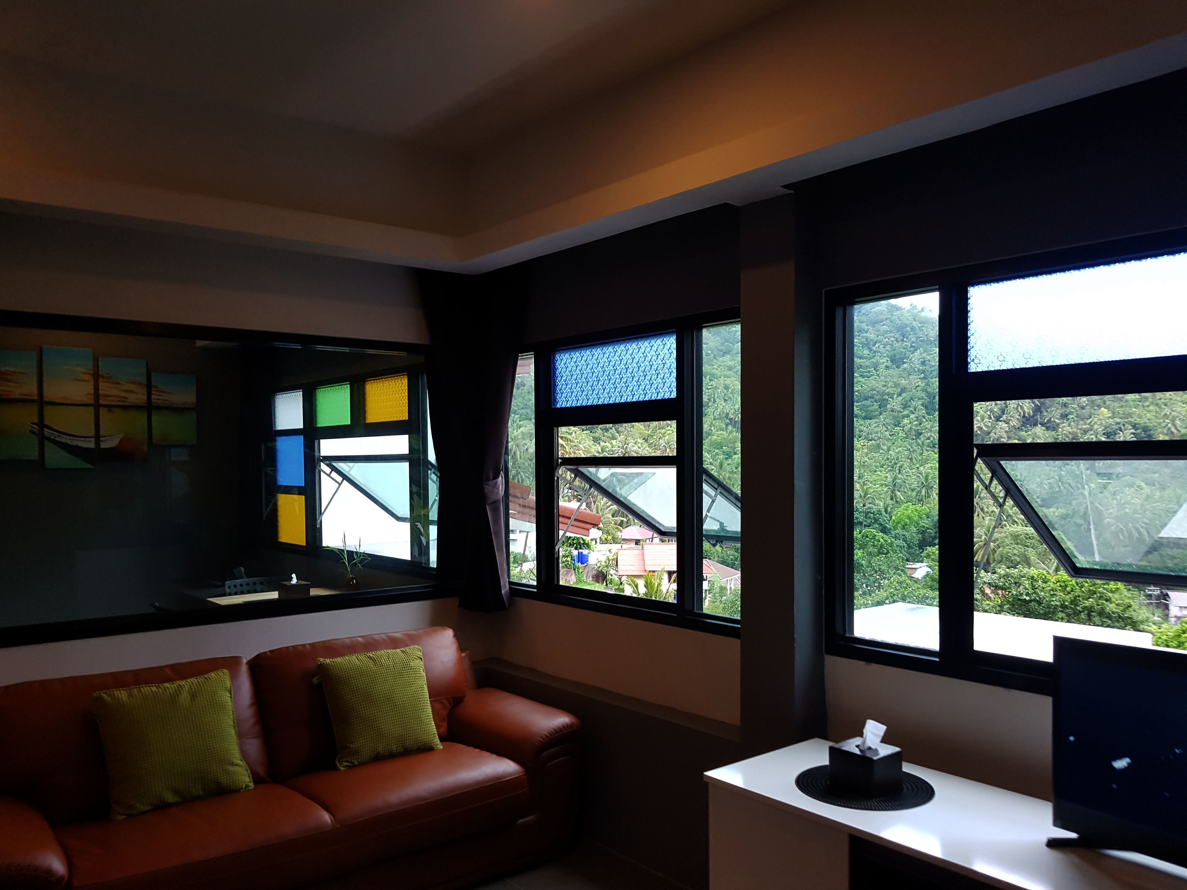 studio, 1 bedroom, sea view | in-room safe, individually decorated, desk, blackout curtains