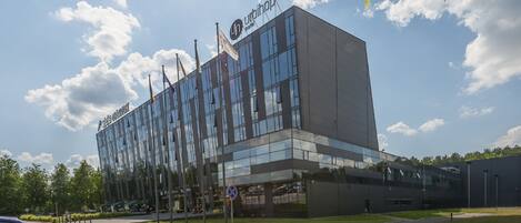 Façade de l’hébergement