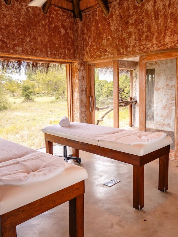 Hot tub, body treatments, hot stone massages, body wraps, body scrubs