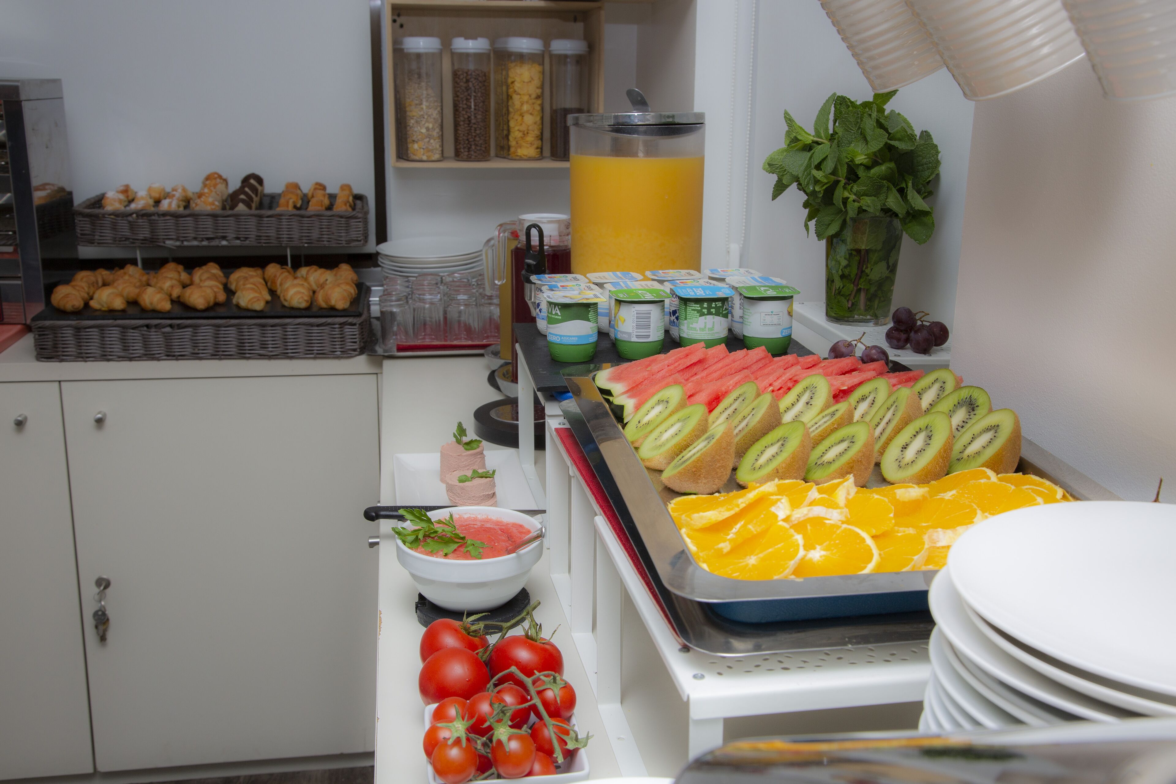 daily buffet breakfast (eur 11.5 per person)