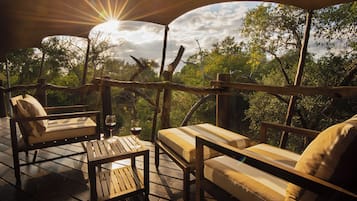 Luxury Tent (Buffalo Camp) | Balcony view