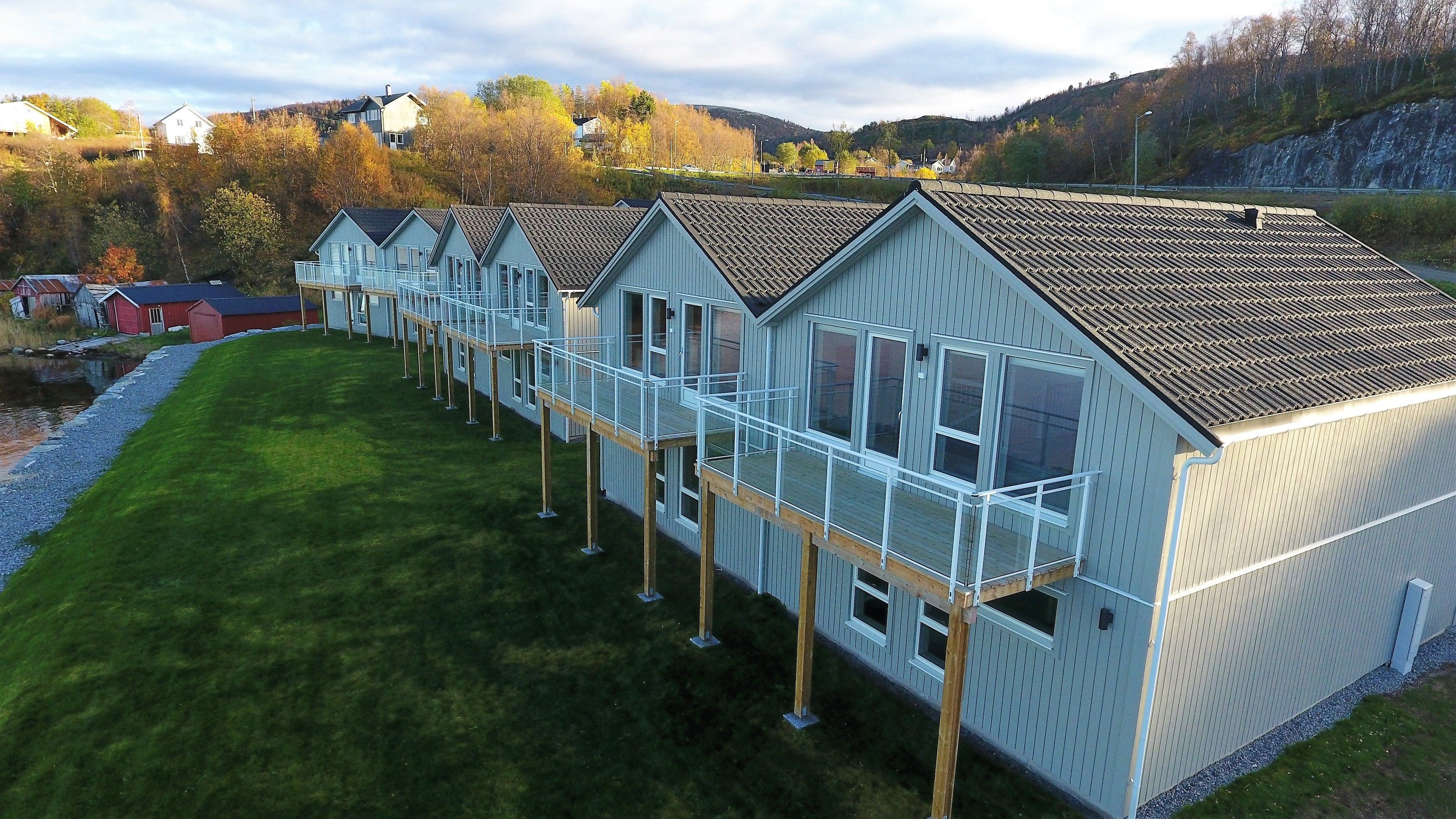 Fachada de la propiedad