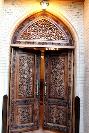 Property entrance. L'Argamak Hotel
