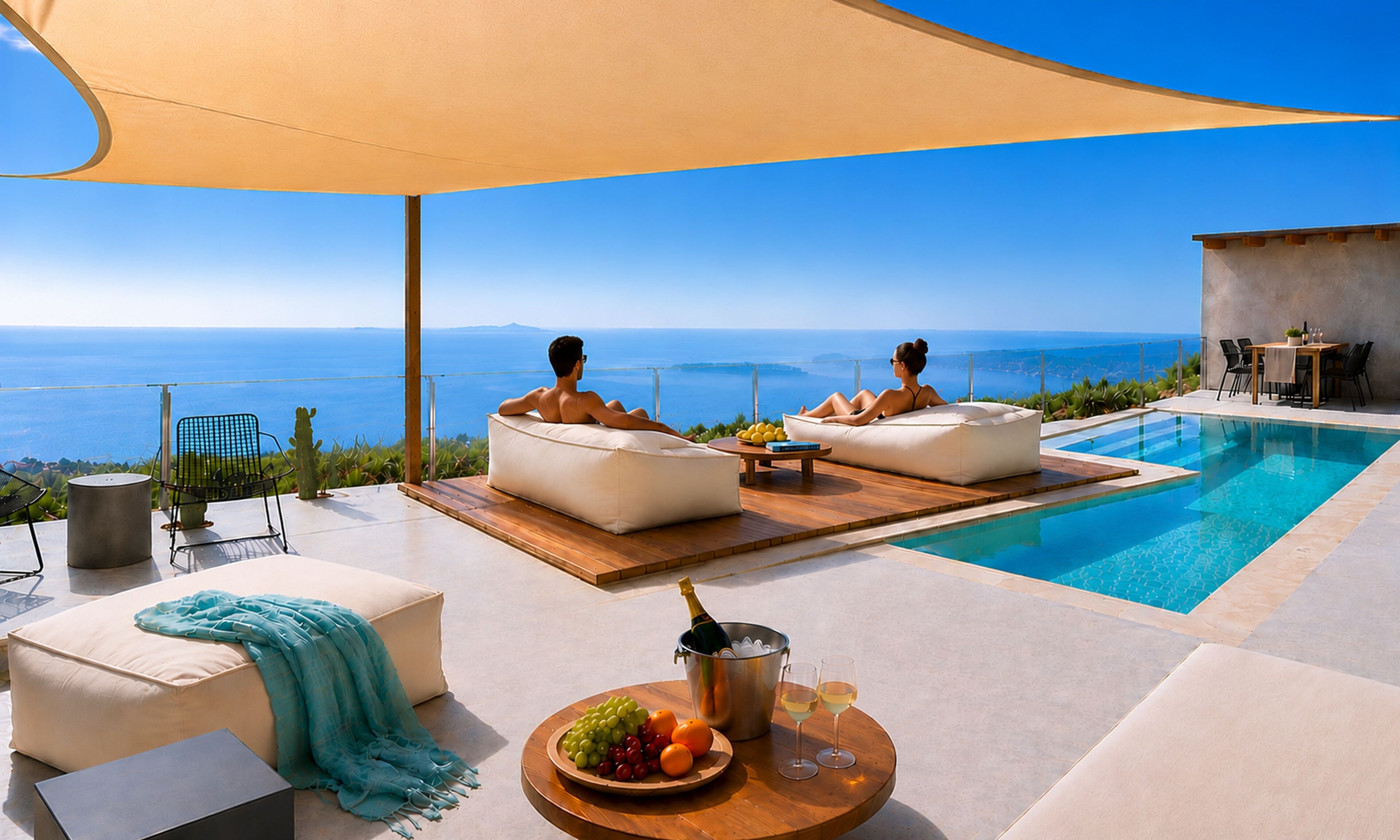 Villa (Summit) | 1 bedroom, Egyptian cotton sheets, premium bedding, down comforters