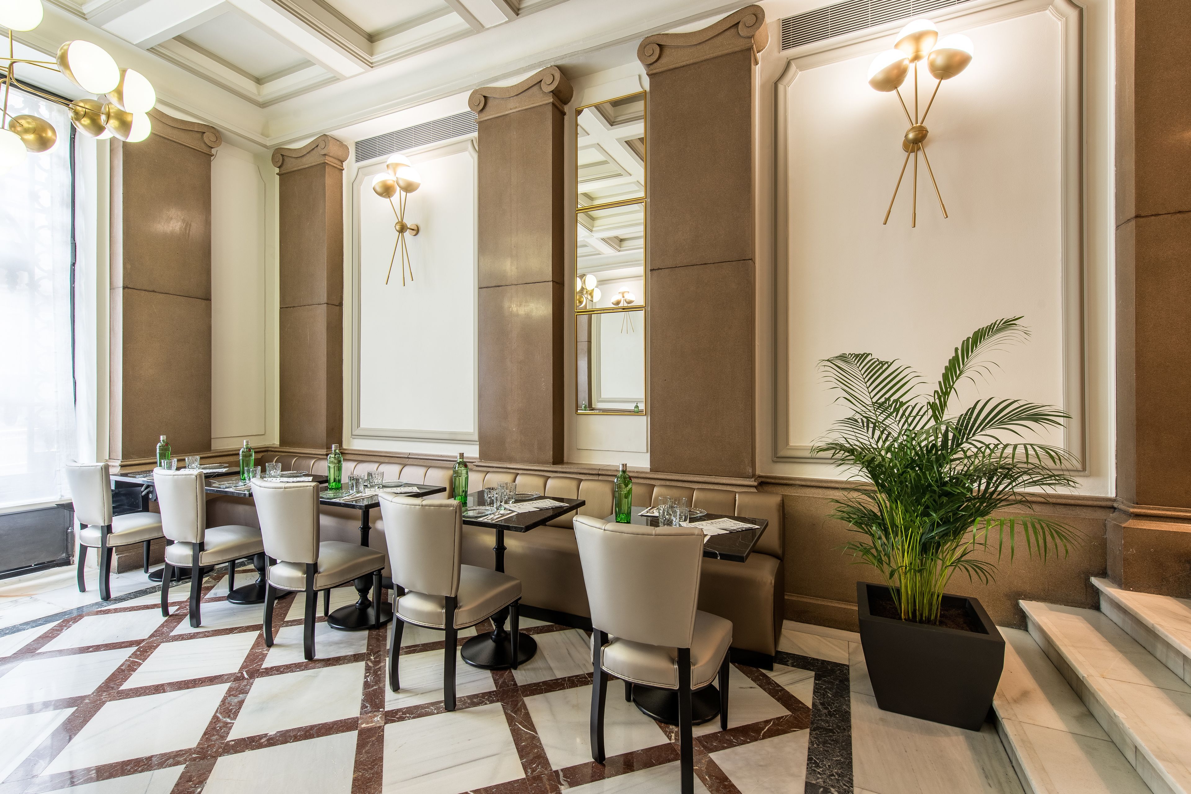 dinner served, al fresco dining