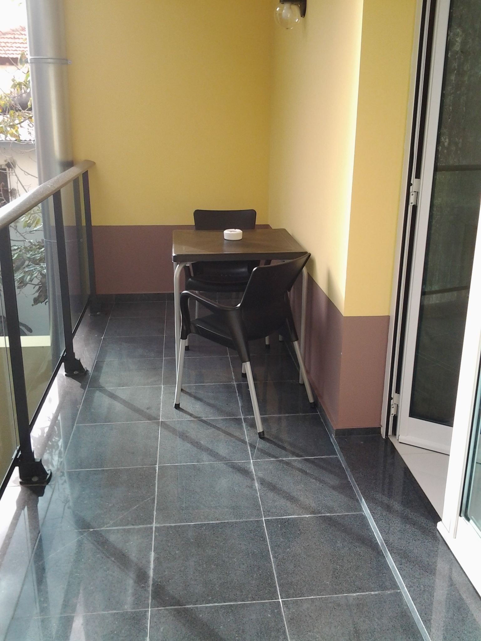 comfort double room, accessible, balcony | balcony