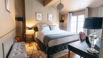 Habitación doble, vistas al patio | 2 dormitorios y ropa de cama de alta calidad