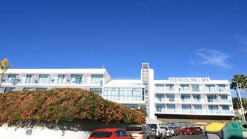 Façana frontal de l'allotjament