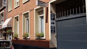 Voorkant van accommodatie