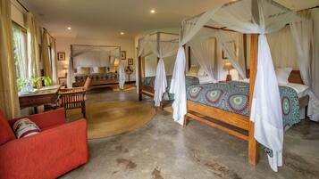 Tempur-Pedic beds, in-room safe, individually decorated, desk