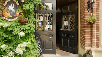 Entrada de la propiedad