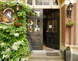 Entrada de la propiedad