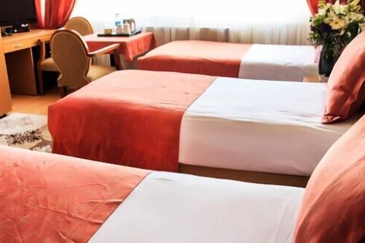 Standard Triple Room | Minibar, in-room safe, desk, free cribs/infant beds