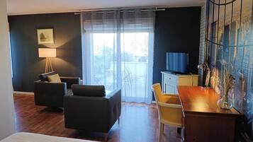 Estudi en suite Comfort | 1 dormitori, decoració individual i mobiliari individual
