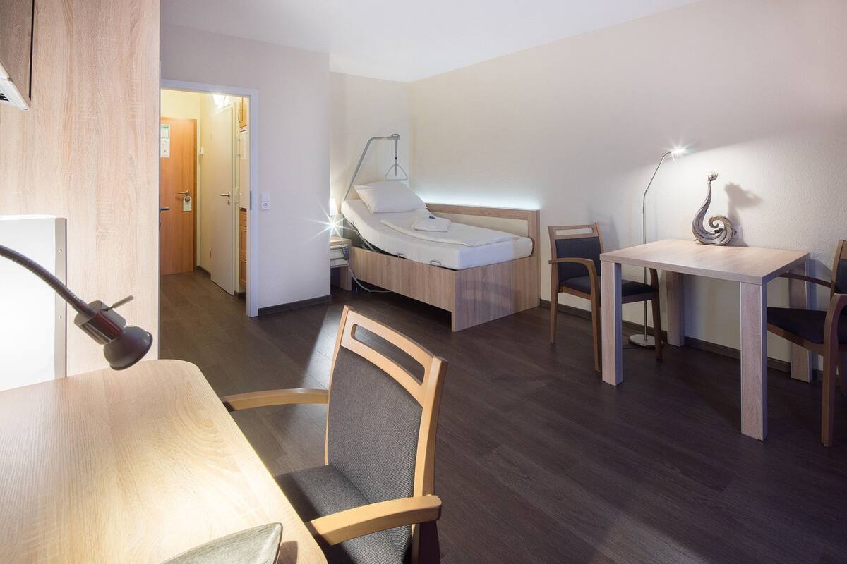 comfort single room | premium bedding, minibar, desk, free cots/infant beds